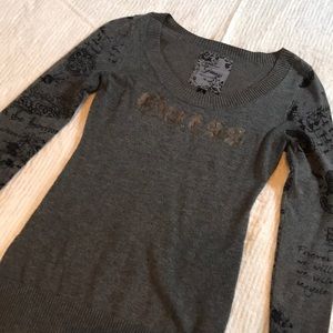 GUESS grey sweater S